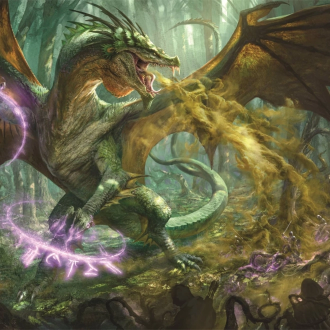 Puzzle Clementoni: Dračie Dungeons & Dragons 1000 dielikov