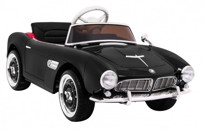 Elektrické autíčko BMW 507 Retro pre deti čierne