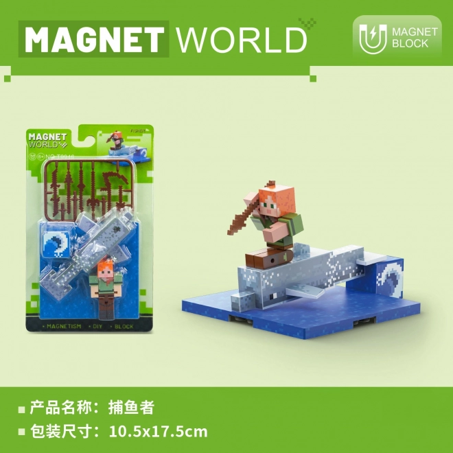 Stavebnica Magnet World Fishman
