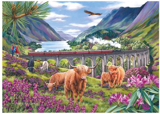 Puzzle Glenfinanské dámy 1000 dielikov