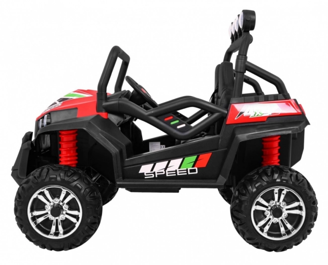 Detské elektrické auto 4x4 s čalúnením, MP3 a svetelnými efektmi