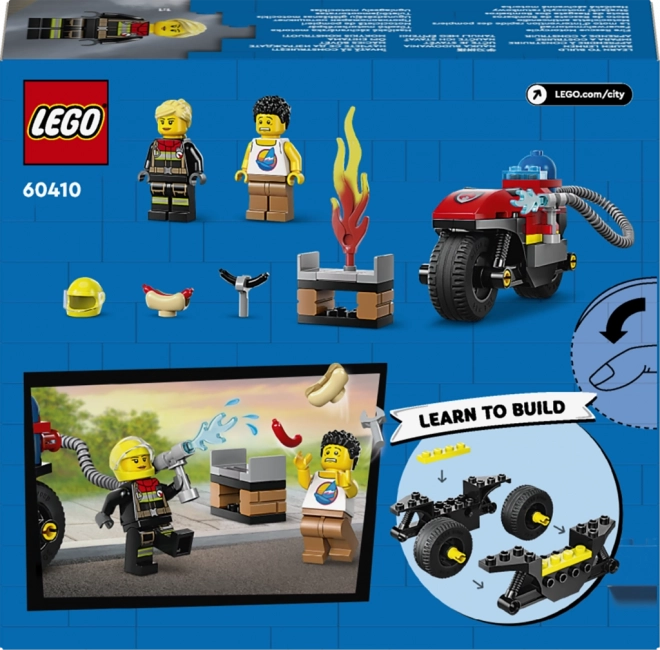 LEGO City Hasičská záchranná motorka