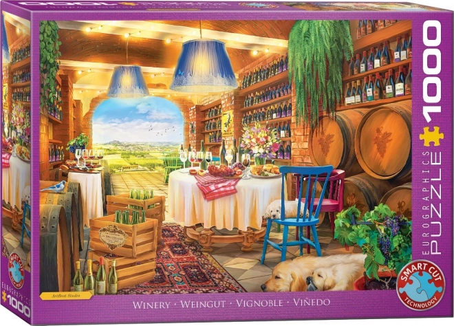 Puzzle Vinárstvo 1000 dielikov