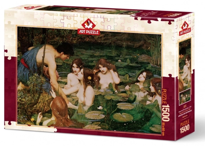 Múzejná séria puzzle: Hylas a nymfy, 1896, 1500 dielikov