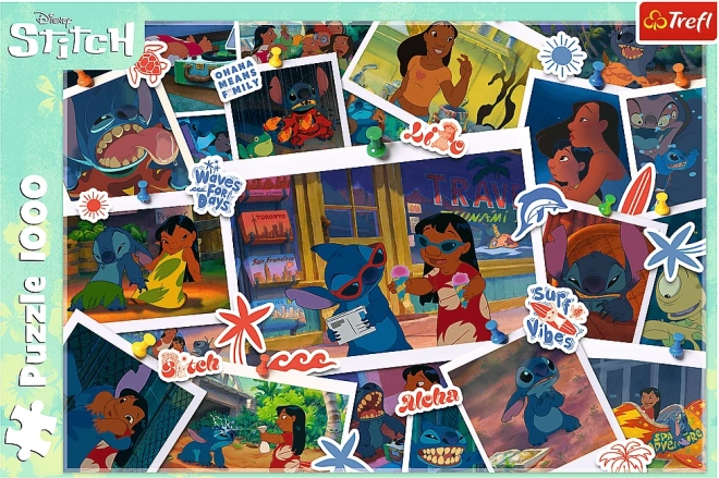 Puzzle 1000 dielikov Lilo a Stitch Sladké spomienky