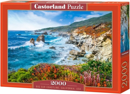 Puzzle 2000 dielikov Zátoka Big Sur Kalifornia
