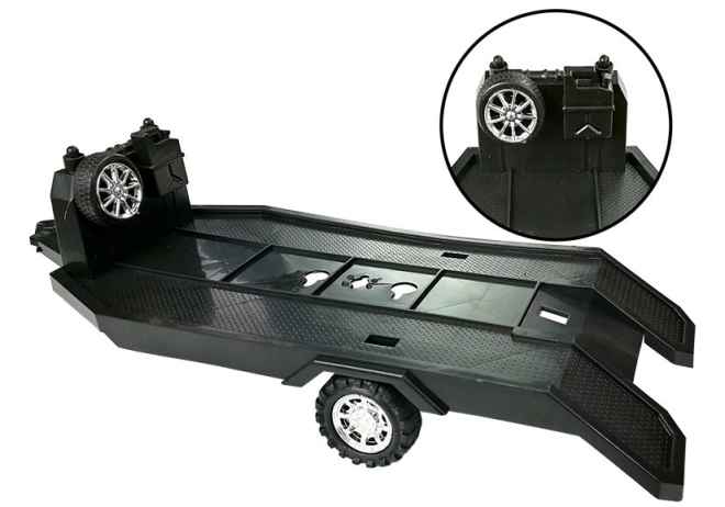 Autoprepravník s nájazdmi