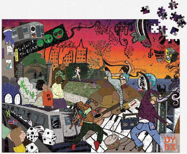 Obojstranné puzzle Romare Bearden x DreamYard