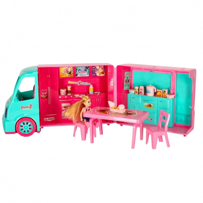 Detský karavan kamper food truck set