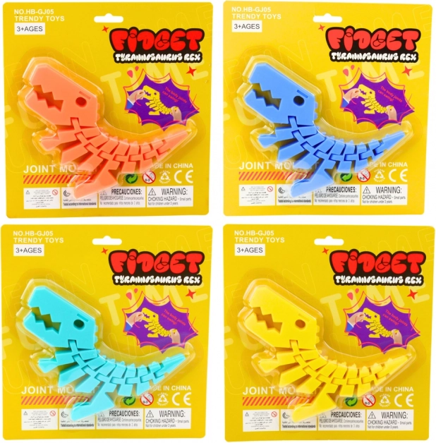 Dinosaurus 3D Puzzle Fidget Upokojujúca hračka