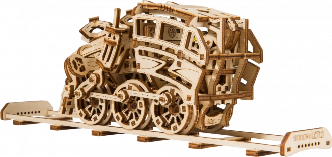 3D puzzle Drevený expes snov s koľajami