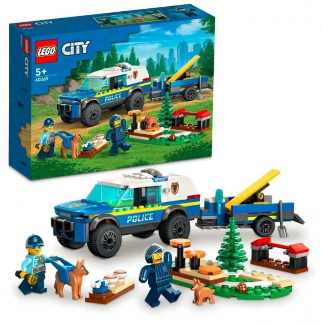 LEGO® City 60369 Výcvikové miesto mobilného policajného psa