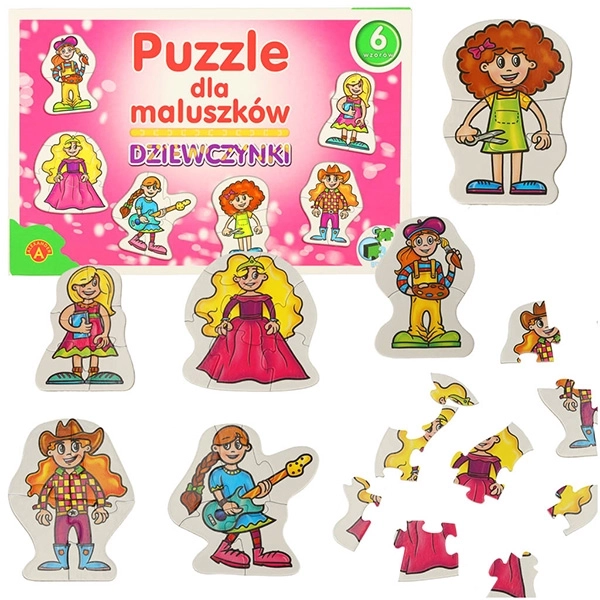 Alexander Baby puzzle Hračky 6v1