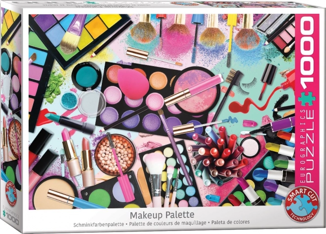 Eurographics Puzzle Paleta Farieb: Makeup 1000 Dielikov