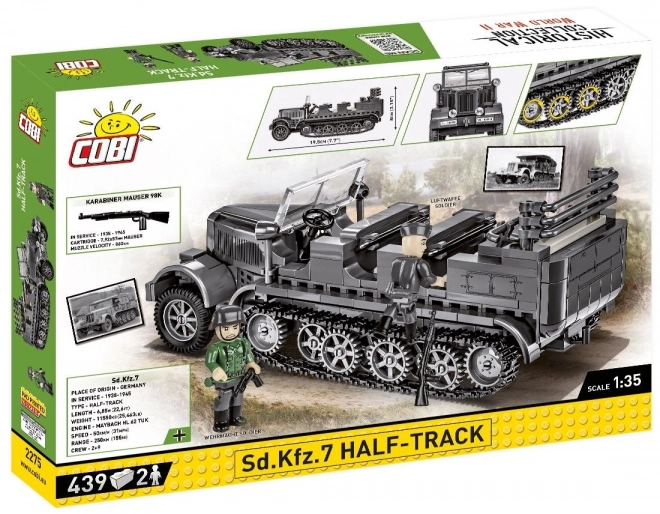 COBI II WW Sd.Kfz. 7 Polopásový Voz 1:35