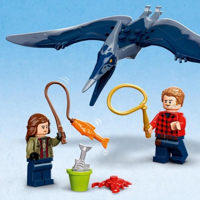 Lego Jurassic World prenasledovanie pteranodóna