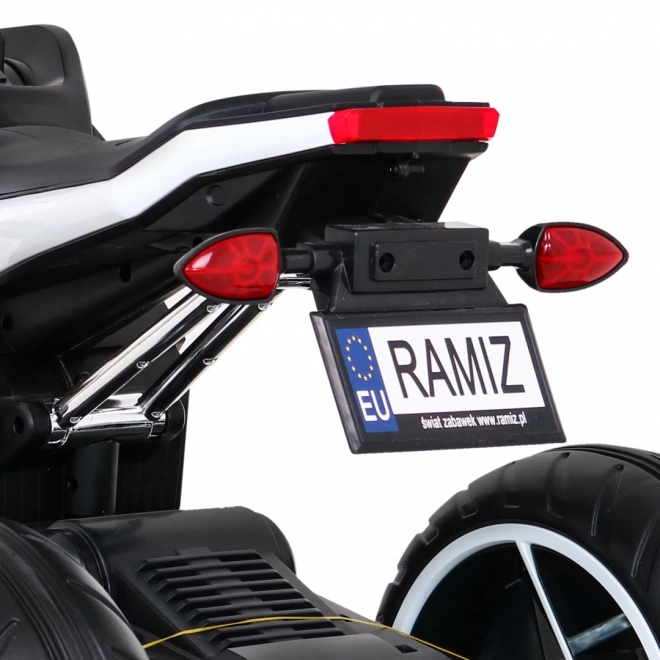 Elektrická motorka pre deti s audio panelom a EVA kolesami