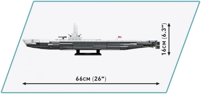 Model ponorky USS Tang SS-306