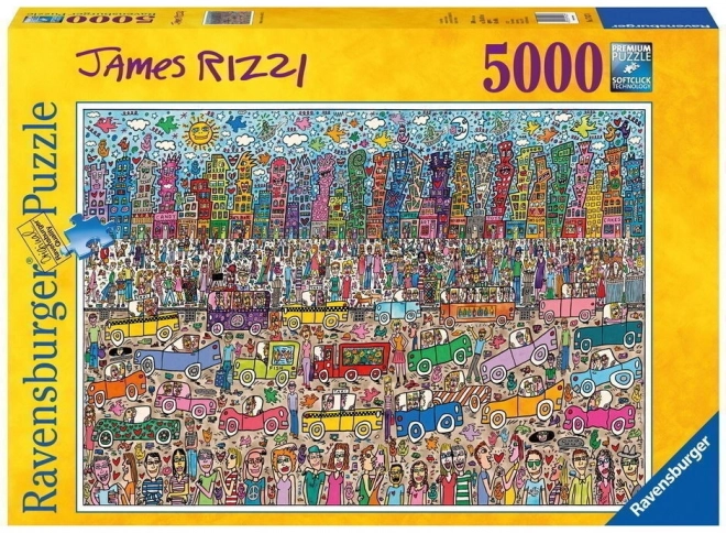 Ravensburger Puzzle Mesto Rizzi 5000 dielikov