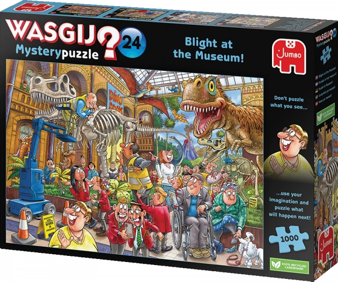 Jumbo Puzzle Wasgij Mystery - Pohroma v muzeu