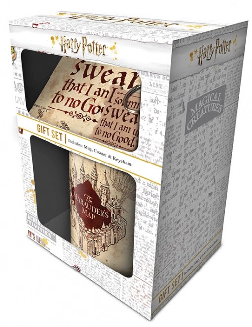 Darčeková sada Harry Potter - Záškodnícka mapa