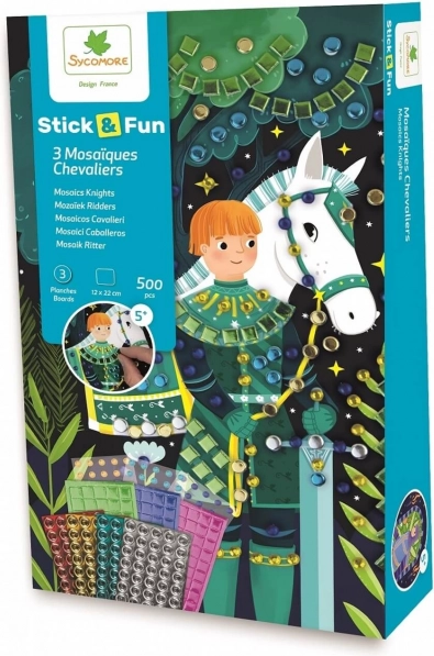 Stick & Fun - malá mozaika - rytieri