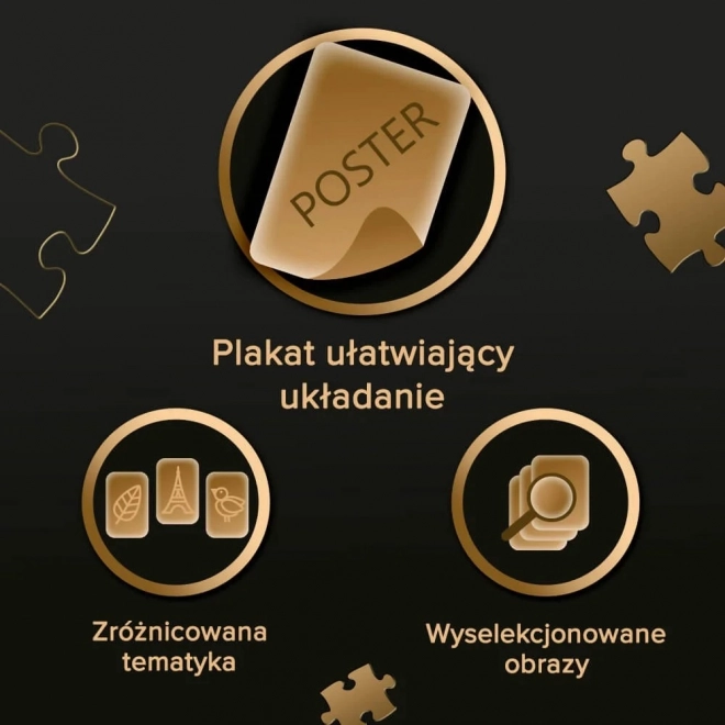 Puzzle 1000 dielikov Premium Plus Eiffelova veža Paríž Francúzsko