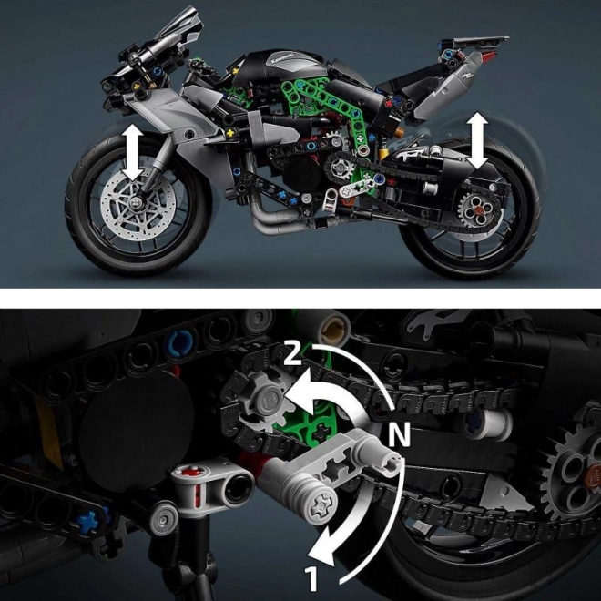 Motorka Kawasaki Ninja H2R LEGO Technic