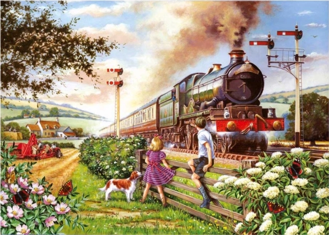 HOP puzzle Železničné deti 500 dielikov
