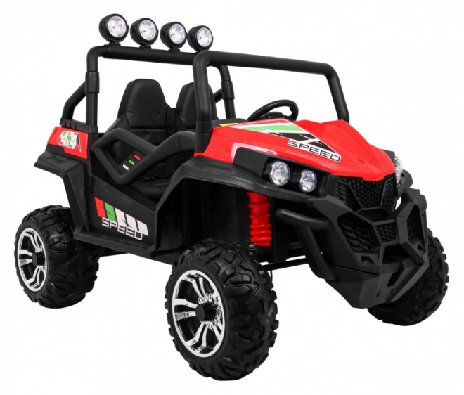 Detské elektrické auto 4x4 s čalúnením, MP3 a svetelnými efektmi