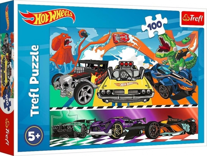 Puzzle Hot Wheels 100 dielikov