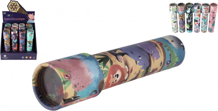 kaleidoskop so zvieratkami 19 cm