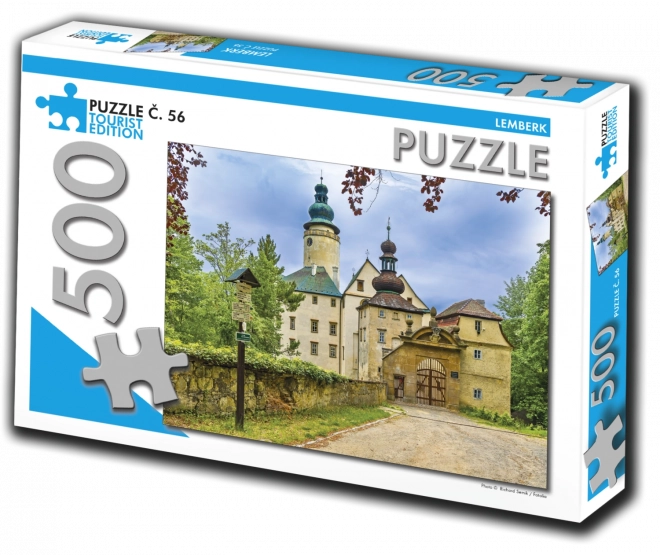 Puzzle Lemberk 500 Dielikov - Turistická Edícia
