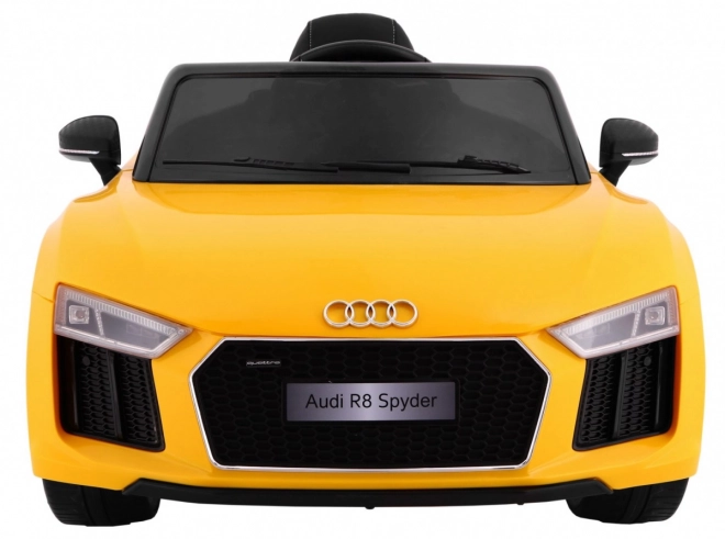 Detské auto na batérie Audi R8 Spyder - Žlté