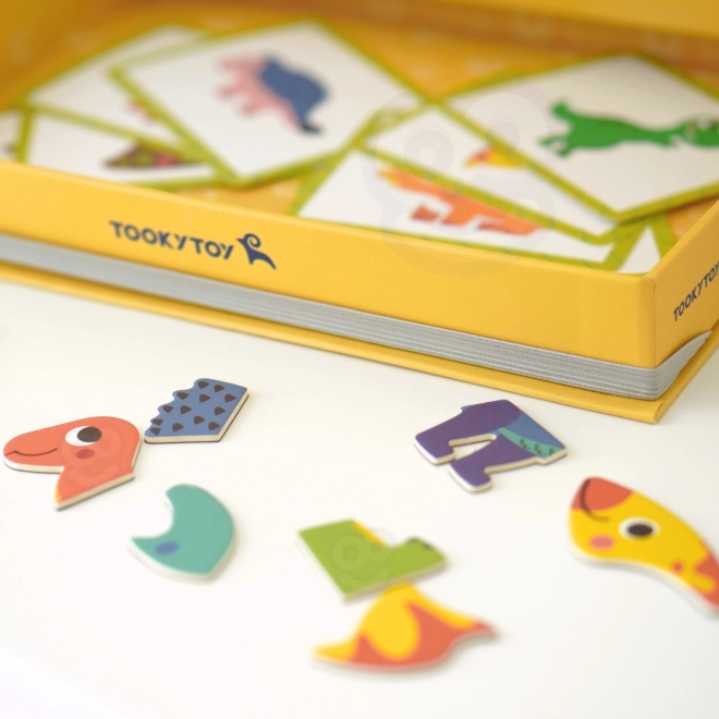 Magnetická skladačka dinosaury od Tooky Toy