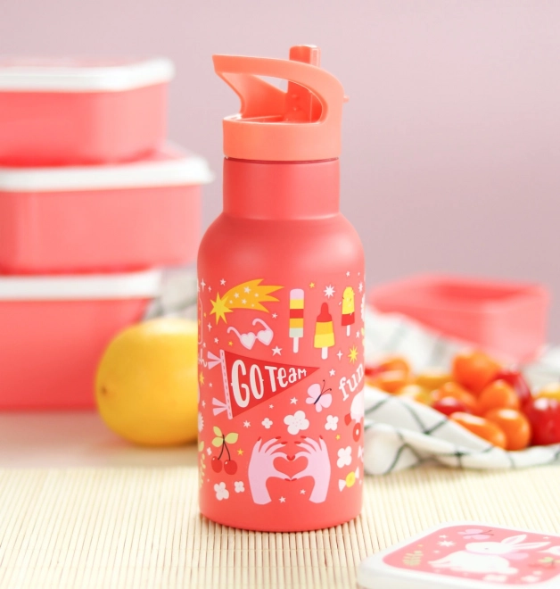 A Little Lovely Company Nerezová fľaša na pitie 500 ml – Zábava