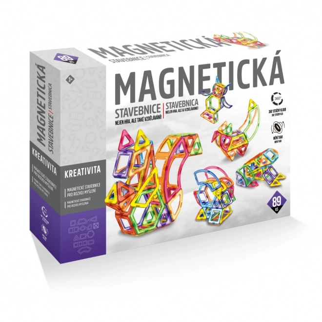 Magnetická stavebnica pre deti