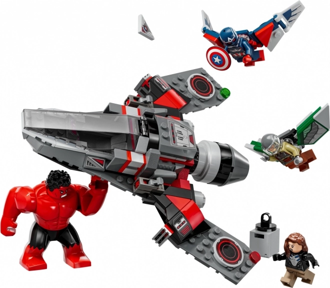 Lego Marvel Kapitán Amerika proti Červenému Hulkovi