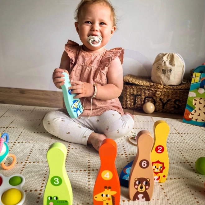 Drevené kolky pre deti - zvieratká