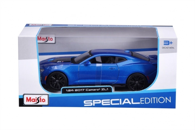 Model Chevrolet Camaro ZL1 2017 modrý