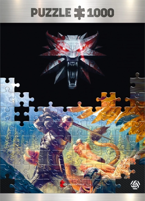 Puzzle Witcher - Grifí zápas 1000 dielikov