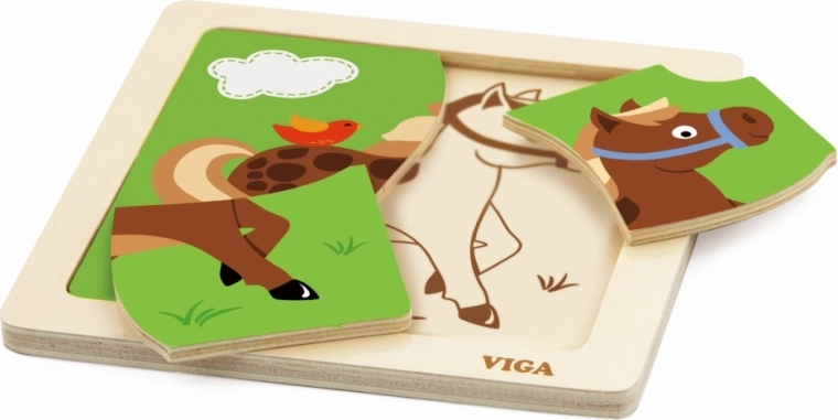 Pevný drevený rámik