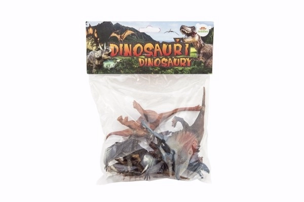 Dinosaurus plastový 15-18 cm 5 ks vo vrecku