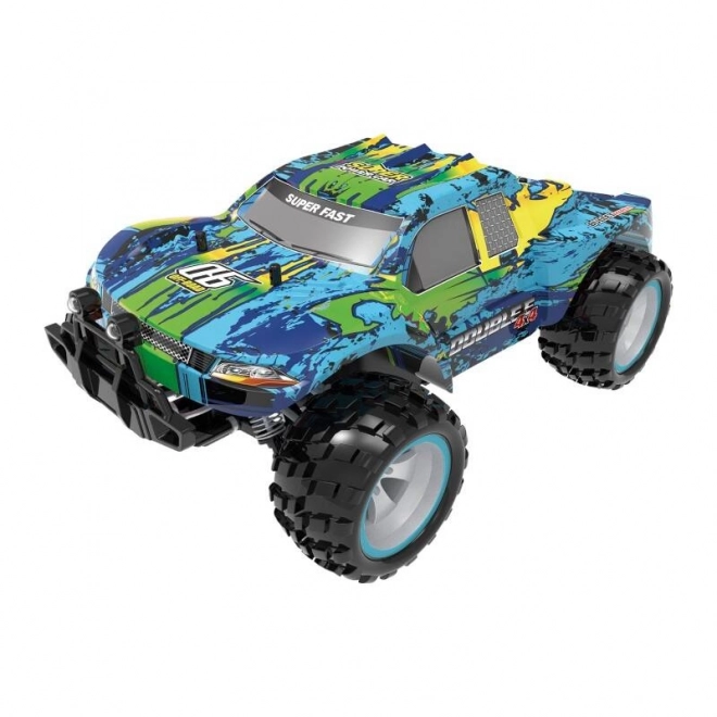 Diaľkovo ovládané auto RC vysokorýchlostné Buggy Double Eagle zelené