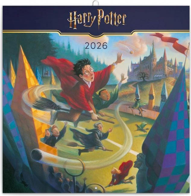 Poznámkový kalendár Harry Potter 2026