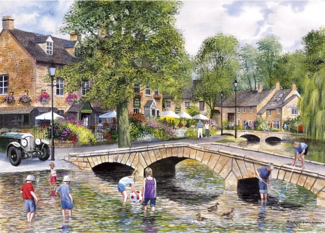 Puzzle Vesnička Bourton na vode 1000 kúskov