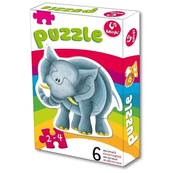 Baby puzzle zvieratká zo ZOO