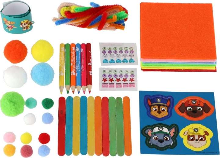 Bohatá sada kreatívnych materiálov