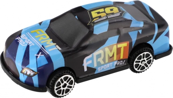 Mini pretekárske auto 6 cm mix farieb