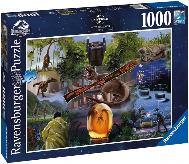 Ravensburger puzzle Jurský park 1000 dielikov